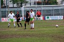 Bojan Černe in Janko Štrakl, člana Vinske nogometne reprezentance Slovenije