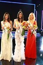 Tjaša Resnik, prva spremljevalka Miss Universe Slovenije 2010, Sandra Marinovič, druga spremljevalka Miss Universe Slovenije 2010 in Marika Savšek, Miss Universe Slovenije 2010 ter Miss revije Obrazi 2010