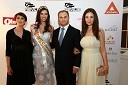 Gordana Sredojevič Goga, urednica revije Obrazi, Sandra Marinovič, druga spremljevalka Miss Universe Slovenije 2010, Matej Raščan, direktor in lastnik podjetja Rašica Point d.o.o. ter podjetja Delo revije, d.d. in Marija Pandrc, izvršna direktorica podjetja Rašica