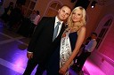 Matej Raščan, direktor in lastnik podjetja Rašica Point d.o.o. ter podjetja Delo revije, d.d. in Marika Savšek, Miss Universe Slovenije 2010 ter Miss revije Obrazi 2010