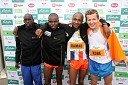 Joshua Kipruto Kurui, zmagovalec v kategoriji maraton, Edwin Cheruiyot Rutto, drugouvrščeni v kategoriji maraton, James Mwathi Kamau, tretjeuvrščeni v kategoriji maraton in Primož Kobe, četrtouvrščeni v kategoriji maraton