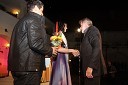 Sandra Adam, prva spremljevalka Miss Koroške 2010 in Matjaž Zanoškar, župan občine Slovenj Gradec