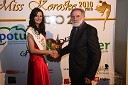 Sandra Skutnik, Miss Koroške 2010 in Matjaž Zanoškar, župan občine Slovenj Gradec