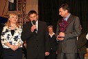 Renata Brunskole, županja občine Metlika, Jože Prus, dobitnik priznanja šampion Vinske vigredi 2010 in Borut Pahor, predsednik vlade Republike Slovenije