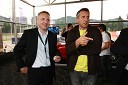 Igor Geršak, direktor za prodajo osebnih vozil Mercedes-Benz pri AC Intercar d.o.o. in Miran Ališič