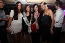 Katja Flego, slovenska predstavnica za Miss Italia nel mondo 2009, Nika Marušič, slovenska predstavnica za Miss Italia nel mondo 2010 ter Simona Pirnat, organizatorka in Jasmina Novak, manekenka ter lastnica licence in organizatorka za Miss Italia nel mondo