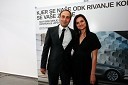 Gordana Kisilak, predstavnica za odnose z javnostmi BMW Group Slovenija in Uroš Seles, direktor BMW Selmar d.o.o.