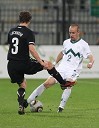 Tony Lochhead, član nogometne rezprezentance Nove Zelandije in Mišo Brečko, član slovenske nogometne reprezentance