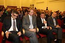 Dorijan Marušič, minister za zdravje, Gregor Golobič, minister za visoko šolstvo, znanost in tehnologijo, ... in Franc Kangler, župan Mestne občine Maribor