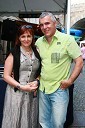 Zoran Predin, glasbenik in žena Barbara