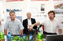 Franc Mlakar, vodja projekta EPK, prof. mag. Peter Gabrijelčič, dekan Fakultete za arhitekturo in dr. Štefan Čelan, župan Ptuja