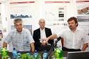 Franc Mlakar, vodja projekta EPK, prof. mag. Peter Gabrijelčič, dekan Fakultete za arhitekturo in dr. Štefan Čelan, župan Ptuja