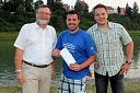 Prof. dr. Ivan Rozman, rektor Univerze v Mariboru, DJ Luke Marcus, član Raft ekipe 