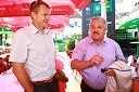 Gorazd Lukman, svetovalec direktorja za komercialo družbe Pivovarna Laško d.d. in Zvonko Murgelj, direktor podjetja Radenska