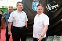 Žiga Debeljak, predsednik uprave družbe Mercator in Dušan Zorko, direktor družbe Pivovarna Laško d.d.