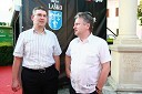 Žiga Debeljak, predsednik uprave družbe Mercator in Dušan Zorko, direktor družbe Pivovarna Laško d.d.