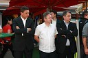 Borut Pahor, predsednik vlade Republike Slovenije, Dušan Zorko, direktor družbe Pivovarna Laško d.d. in Matjaž Han, poslanec