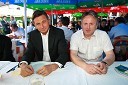 Borut Pahor, predsednik vlade Republike Slovenije in Dušan Zorko, direktor družbe Pivovarna Laško d.d.