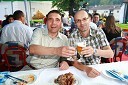Robert Šega, svetovalec direktorja za finančne naložbe družbe Pivovarna Laško d.d. in Tomaž Ranc, odgovorni urednik časnika Večer