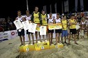 Danijel in Jan Pokeršnik, 2. mesto, Alen Pajenk in Nejc Zemljak, zmagovalca BeachMaster-ja, Klemen Ponikvar in Leo Mohorič, 3. mesto ter Gregor Perhaj in Vid Jakopin, 4. mesto