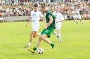 Matjaž Nemec, tajnik Boruta Pahorja, Tim Matavž, nogometaš in Iztok Mirošič, slovenski ambasador v Italiji