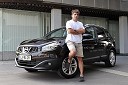 Jože Ričnik, direktor znamke Nissan pri Renault Nissan Slovenija d.o.o. in Arne Hodalič, svetovni popotnik in fotograf