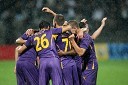 Veselje nogometašev NK Maribor