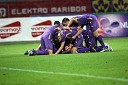 Veselje nogometašev NK Maribor