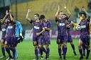 Veselje nogometašev NK Maribor