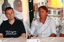 Andrej Pust, prodajni manager Terme Maribor d.d. in Bojan Gerič, vodja turizma v Športnem centru Pohorje
