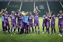 Veselje nogometašev NK Maribor