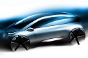 BMW Megacity - prve skice