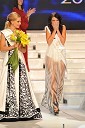 Ajda Sitar, prva spremljevalka Miss Slovenije 2010 in Sandra Adam, Miss Slovenije 2010