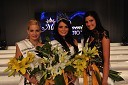 Ajda Sitar, prva spremljevalka Miss Slovenije 2010, Sandra Adam, Miss Slovenije 2010 in Sandra Skutnik, druga spremljevalka Miss Slovenije 2010