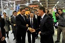 Borut Pahor, predsednik Vlade Republike Slovenije in Štefan Pavlinjek, direktor podjetja Roto in predsednik Obrtne zbornice Slovenije in ...