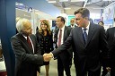 Dušan Drofenik, predsednik uprave Banke Celje in Borut Pahor, predsednik Vlade Republike Slovenije