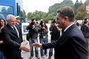 Mag. Franc Pangerl, predsednik upravnega odbora družbe Celjski sejem in Borut Pahor, predsednik Vlade Republike Slovenije