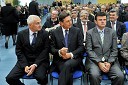 Mag. Franc Pangerl, predsednik upravnega odbora družbe Celjski sejem, Borut Pahor, predsednik Vlade Republike Slovenije in mag. Blaž Kavčič, predsednik Državnega sveta RS