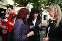 Marjana Kreitner, predsednica LDS Maribor, Nataša Matijevič, sekretarka LDS Maribor  in Katarina Kresal, ministrica za notranje zadeve