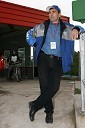 Zvonko Pavlic, bivši voznik speedwaya in lastnih Milenium stadiona v Goričanu na Hrvaškem