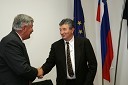 Srečko Meh, župan občine Velenje in prof. dr. Dali Đonlagić, predsednik delovne skupine