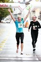 Tanja Koler, maratonka (44) in Boleslav Kmet, maratonec (103)