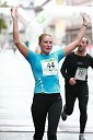 Tanja Koler, maratonka (44) in Boleslav Kmet, maratonec (103)