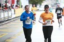 Matic Klemenčič, maratonec (527) in Smiljana Flajsinger, maratonka (497)