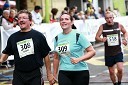 Davorin Petrovič, maratonec (308) in Melita Petrovič, maratonka (309) ter Andrej Merčnik, maratonec (518) 

