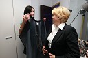 Simona Škrinjar, vizažistka in Monika Piberl, kandidatka za županjo Mestne občine Maribor