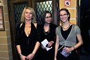 Tatjana Doma, dramaturginja SLG Celje, Jerneja Volfand, vodja programa SLG Celje in Barbara Herzmansky, vodja odnosov z javnostmi in marketinga SLG Celje