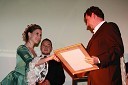 Dagmar Pečovnik, nominiranka za Ambasadorja gostoljublja 2010 in Rok Peče, podžupan Mestne občine Maribor