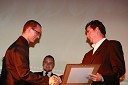 Nenad Tutnjević, nominiranec za Ambasadorja gostoljubja 2010 in Rok Peče, podžupan Mestne občine Maribor