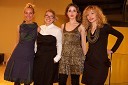 Maja Pelević, avtorica besedila, Ivana Djilas, režiserka, Eva Mahkovic, dramaturginja in Jelena Proković, kostumogafinja